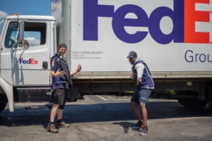 PonyXpress FedEx truck